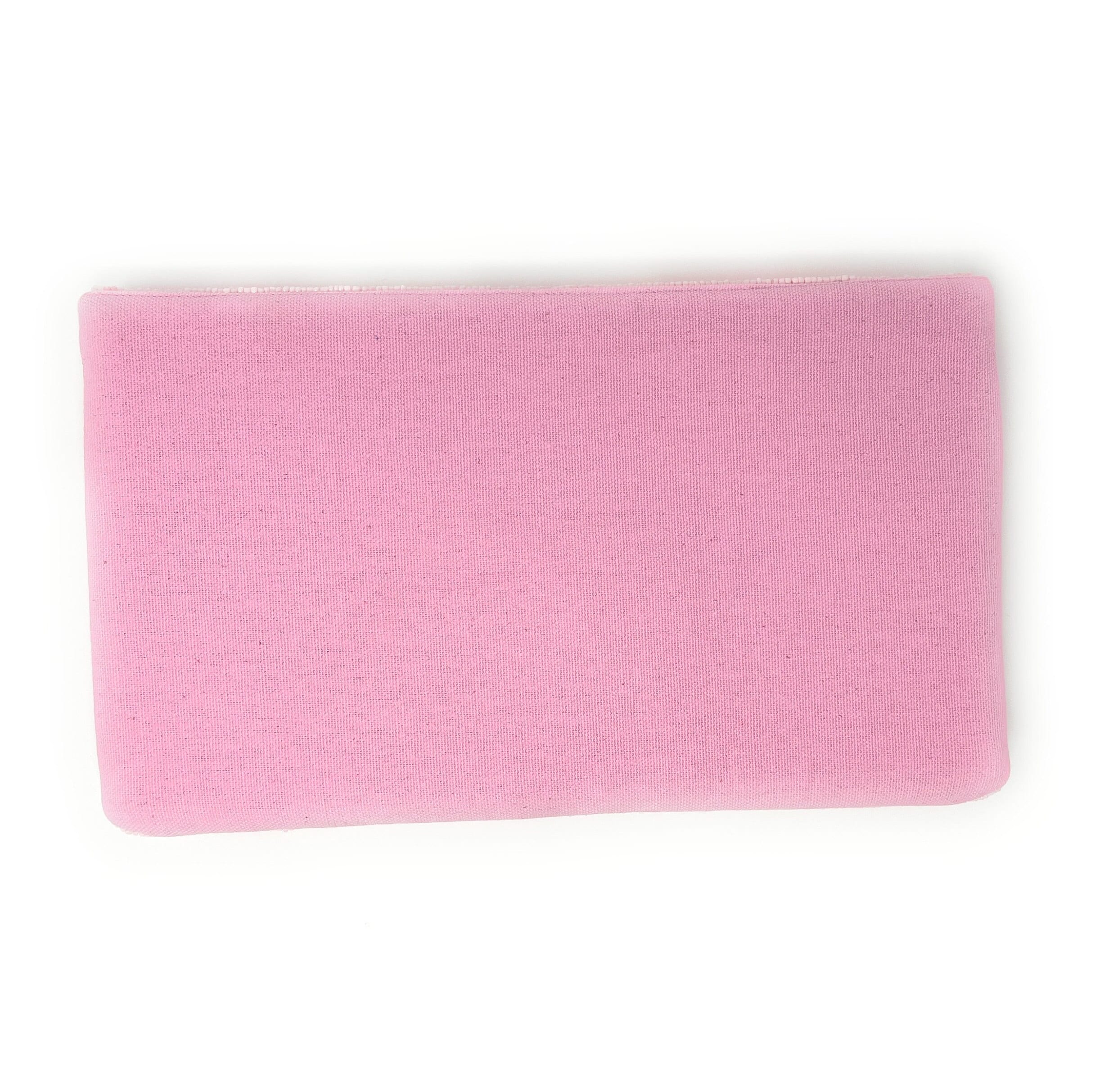 Pink Floral Beaded Clutch Purse, Handmade Party Bag